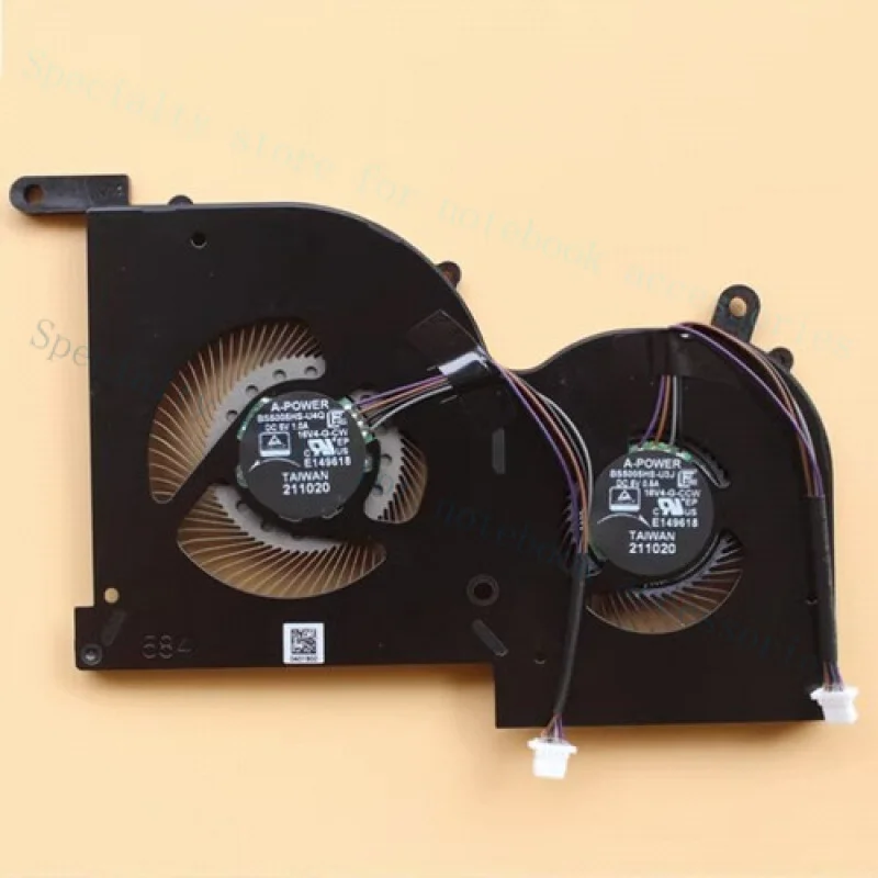 A +++ для MSI GS66 Stealth 11UG Creator 15 A11UE Вентилятор MS-16V4