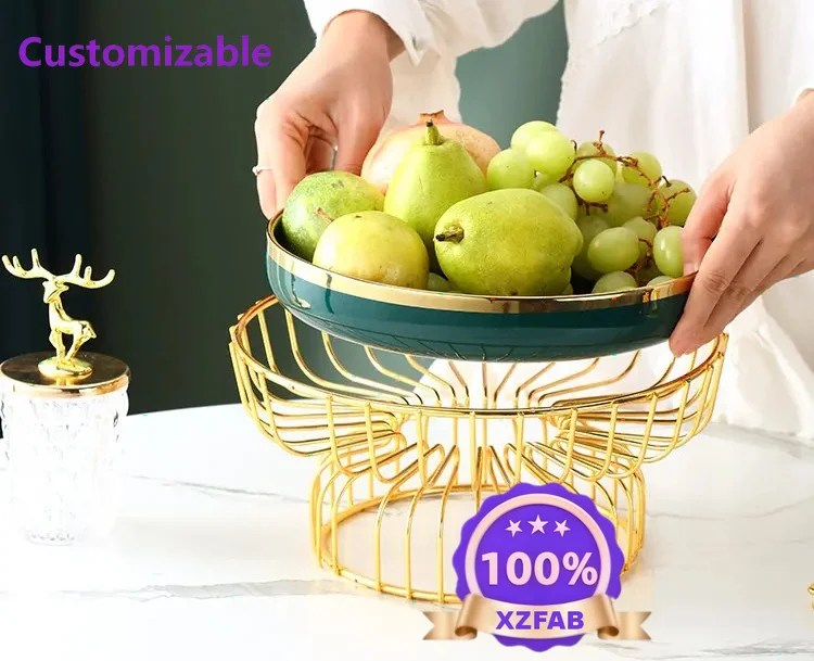 Factory Direct 2026 Internet celebrity fruit plate living room coffee table home creative personality fashion modern candy plate