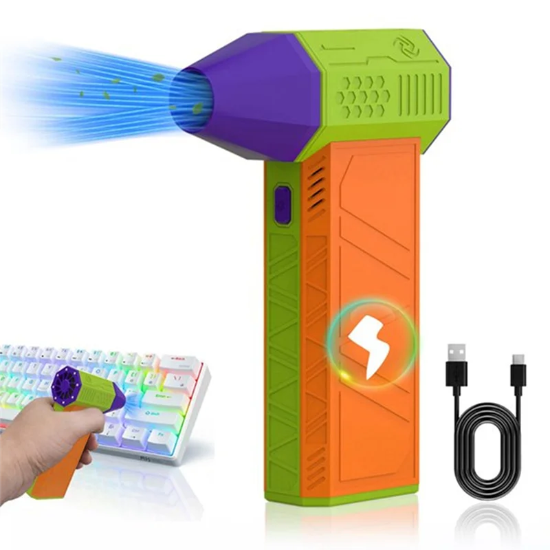 SYW-Electric Air Duster 130000RPM Compressed Air Duster, Jet Drying Blower, Violent Turbo Fan For Computer Keyboard