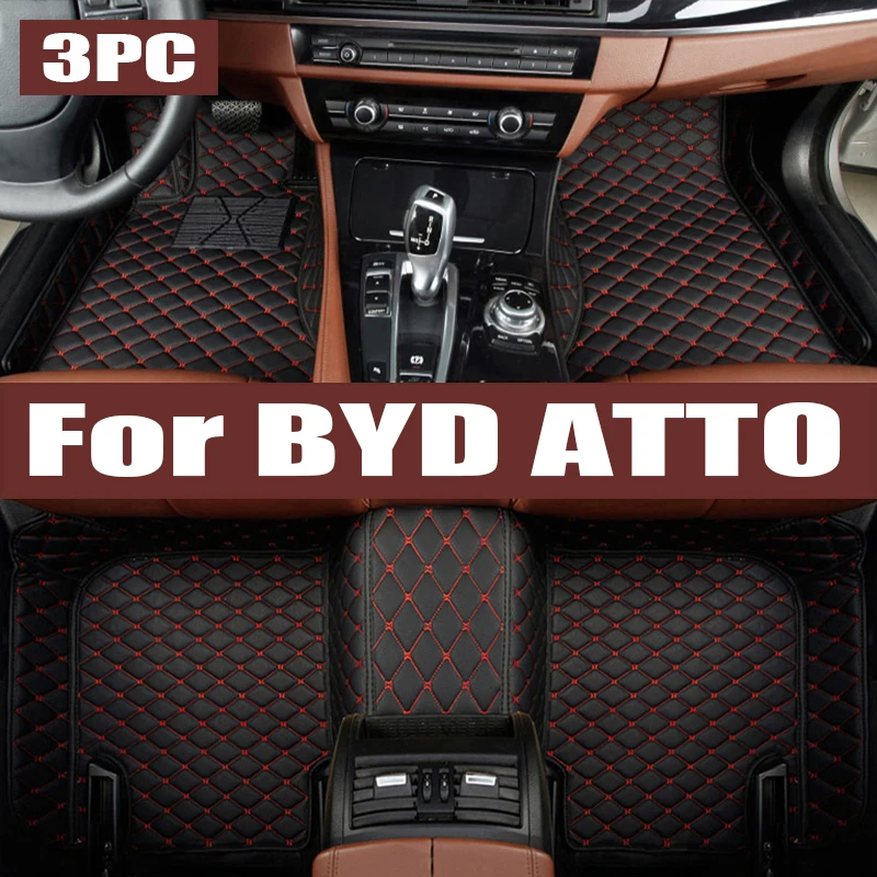 

Custom TPE Car Floor Mats For BYD ATTO 3 2022-2023 Right Hand Driver Auto Waterproof Carpet Interior trunk mat