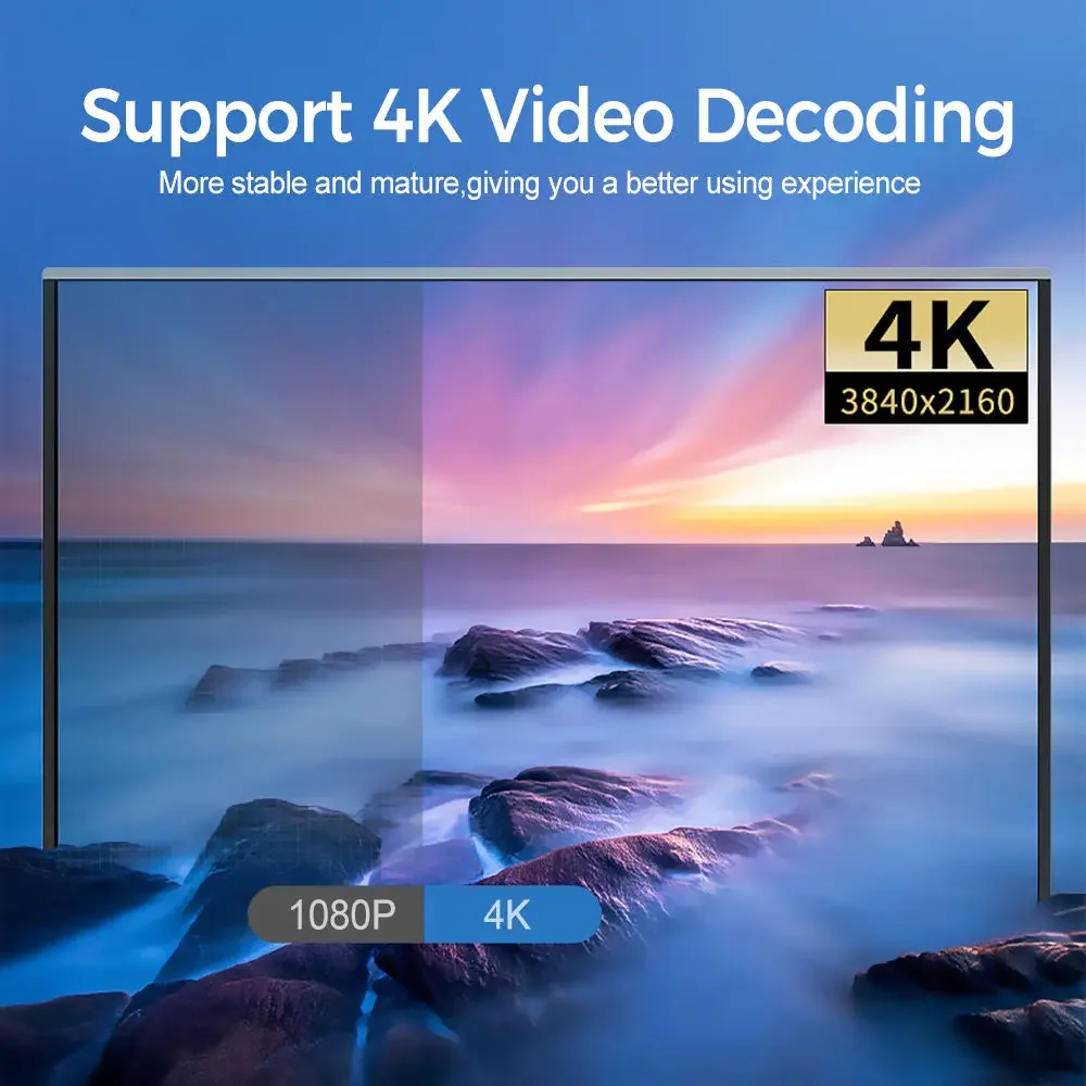 Android 13 Smart TV Stick Dual 2.4G5 Wifi Netflix Youtube 4K HDR10 Google Voice Assistant Multilanguage Streaming Media Player Q2