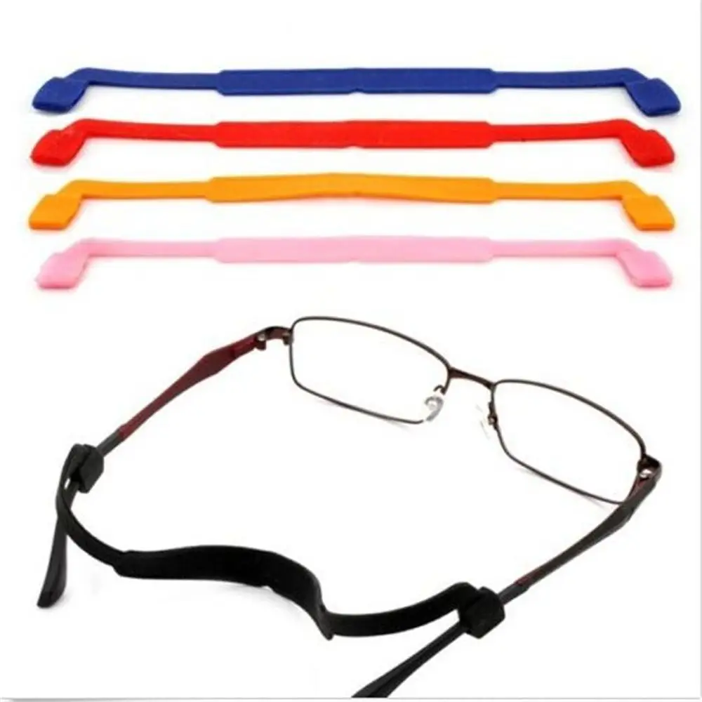 

1 PC Practical Sports Cord Sunglasses Holder Eyeglasses Strap Silicone Glasses