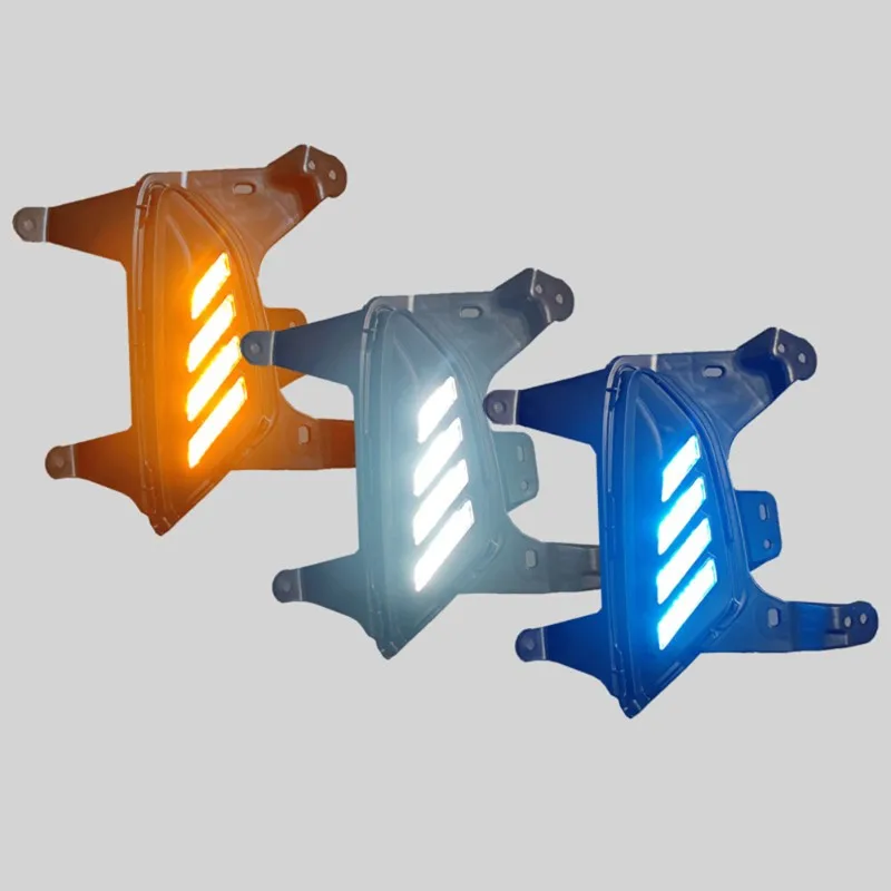 LED Daytime Running Lights For Cheverole Explorer 2021-2025 DRL Fog Light Turn Signal Light Accessories-N29R