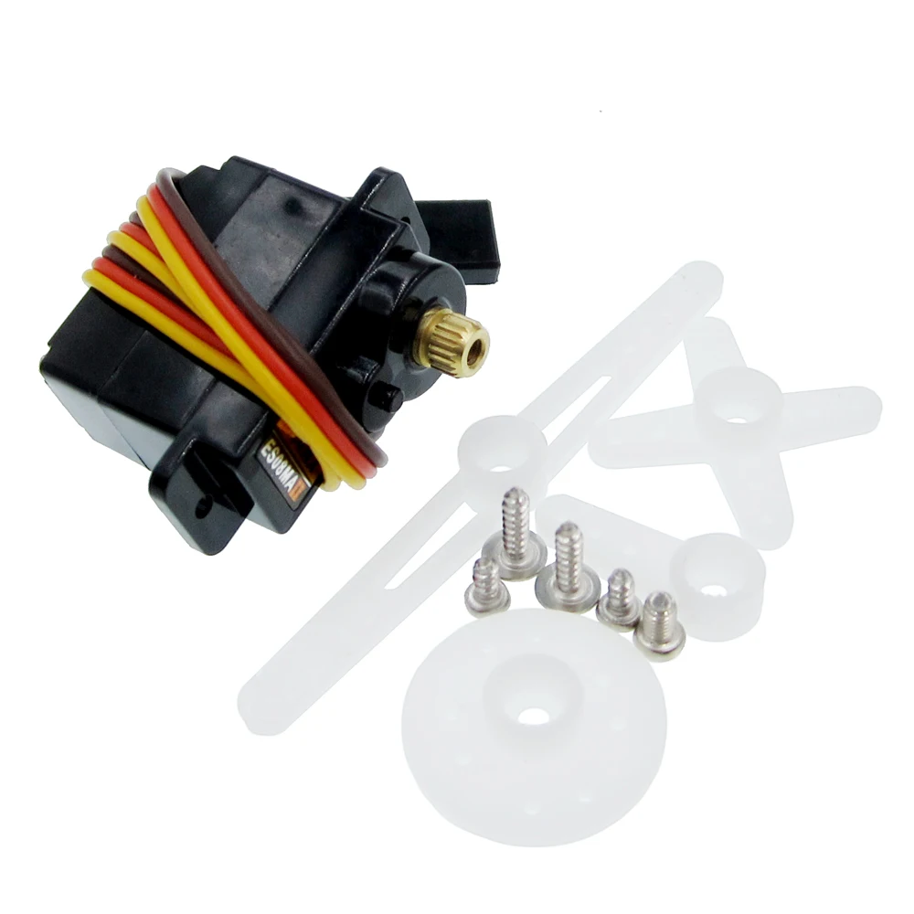 10 قطعة ES08MA II ميتال جير سيرفو 12 جرام/ 2.0 كجم/0.12 ثانية Mg90S