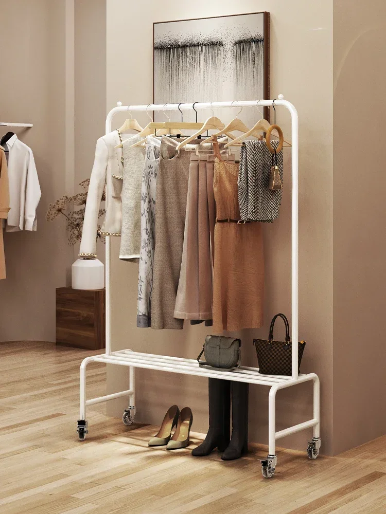 

Aesthetic Display racks, children's clothing store hooks, display hangers, floor to ceiling clothes windows