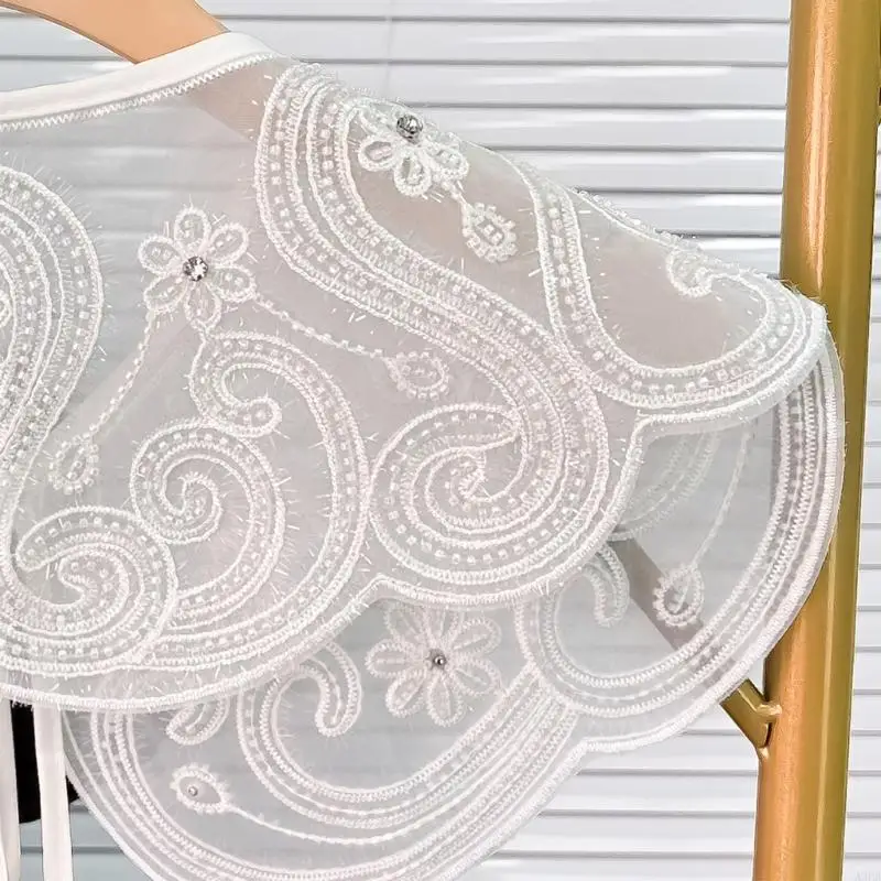 A3PB COLLAR FAUIX PARA CON ELELA PARA MUJER BORDERO FLEFOR FLUERA RÍDOS