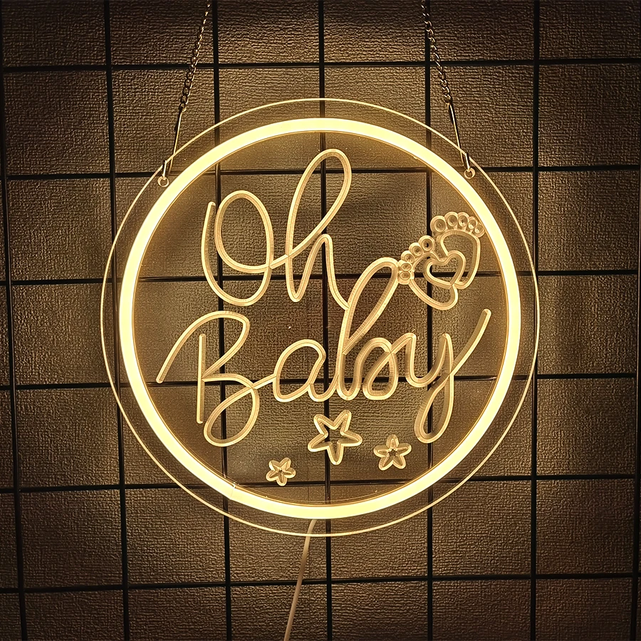 Oh Baby Neon Sign F… - image