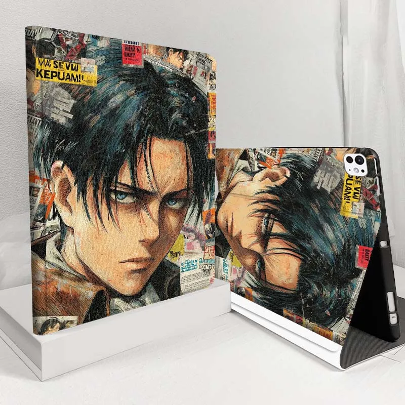 anime-ataque-em-tita-para-ipad-pro-ar-m2-m3-1-2-3-4-5-6-9th-10th-11th-109-97-102-129-polegada-capa-tablet