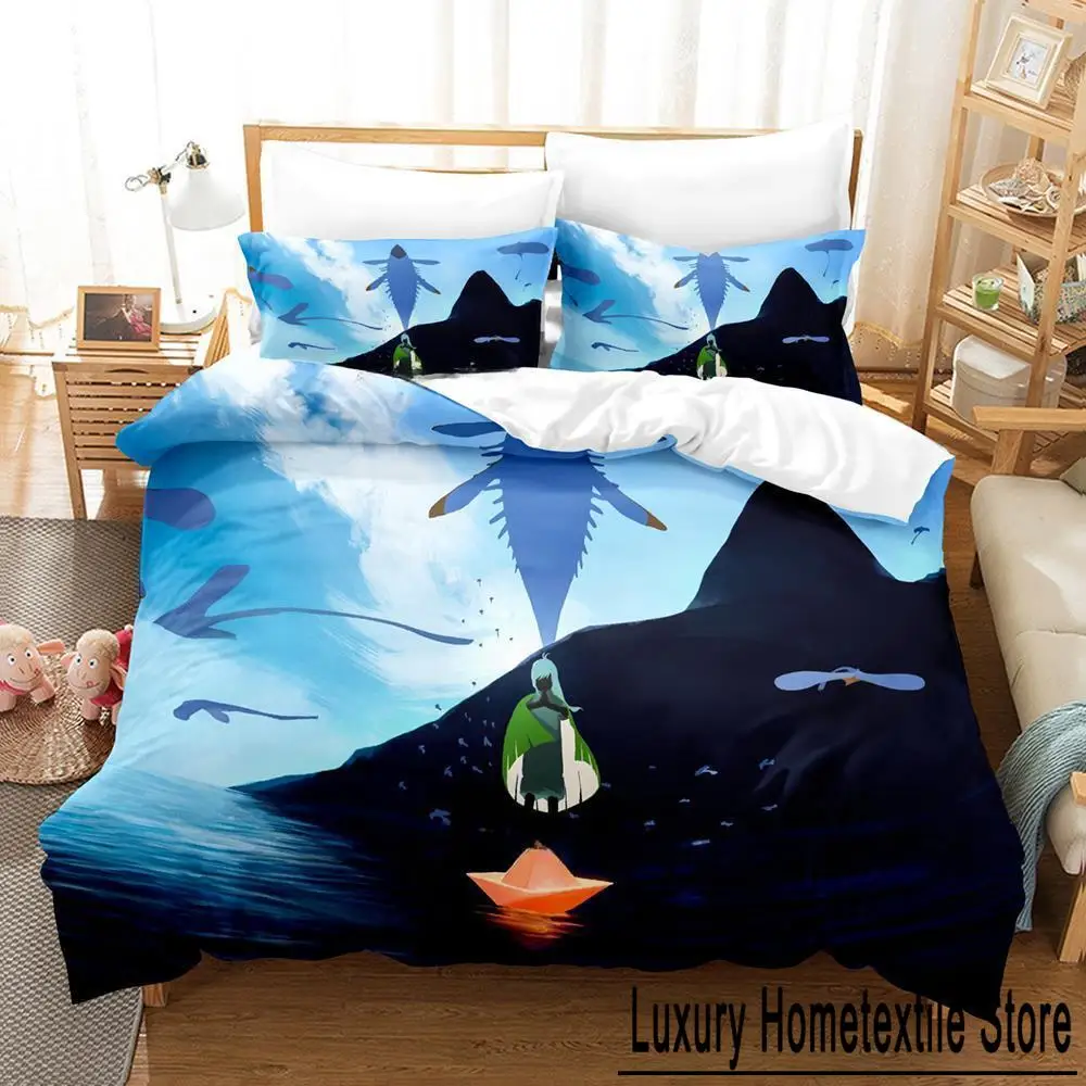 

Game SkyChildren of the Light Bedding Set Cartoon Anime three-piece set Adult Kid Bedroom Duvet cover Sets 3D Print Kawaii beds