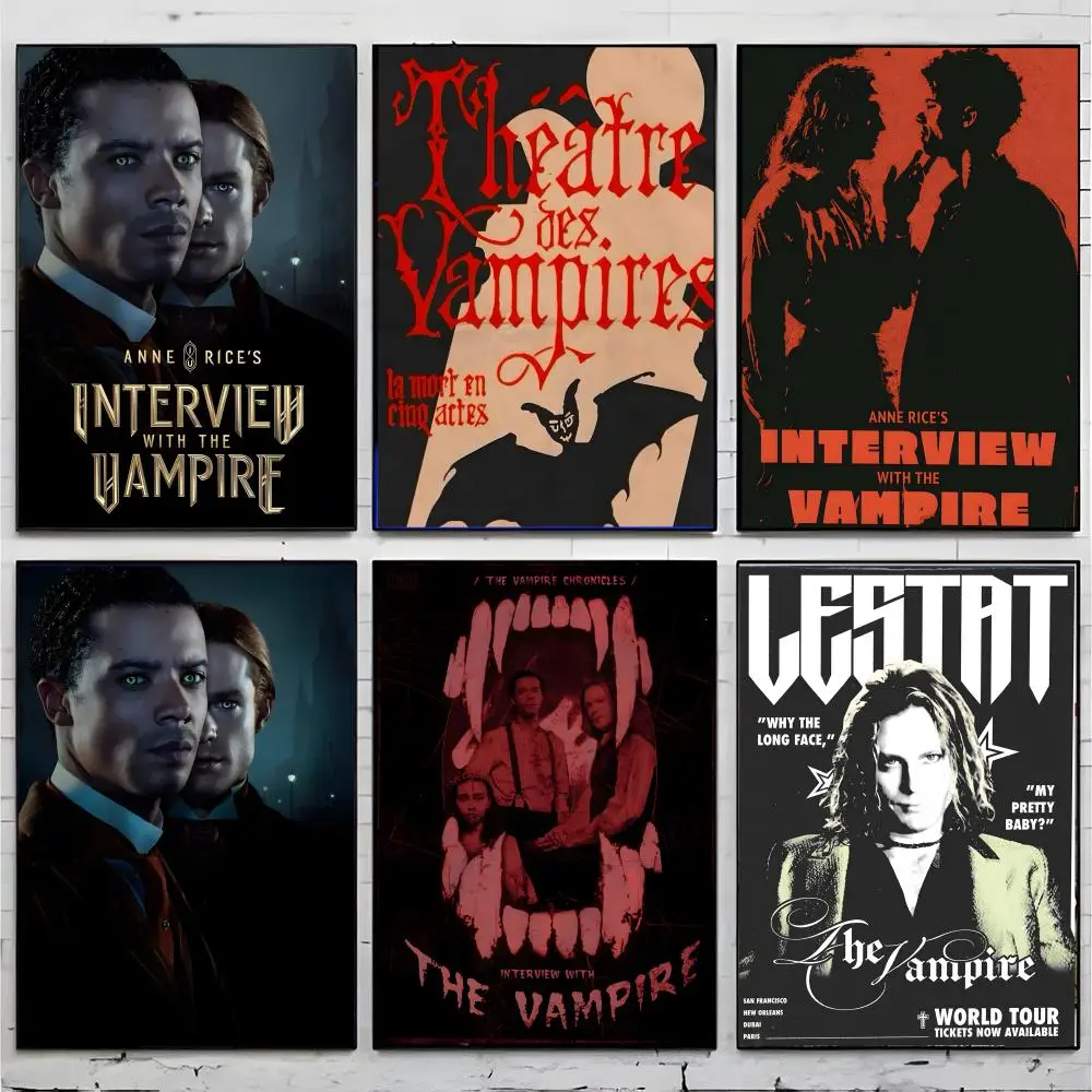supernatural drama series I-Interview with the Vampire Poster Superior Home Space Pub Indoor Decorative Art & Home Decor