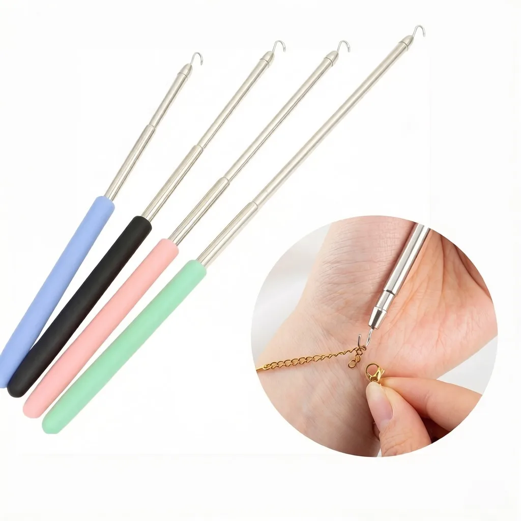

1pcs Help Wear Bracelet Tool Partner Jewelry Helper Fastening Aid Quickly Unfasten Hooking Equipment Jewelry Tools