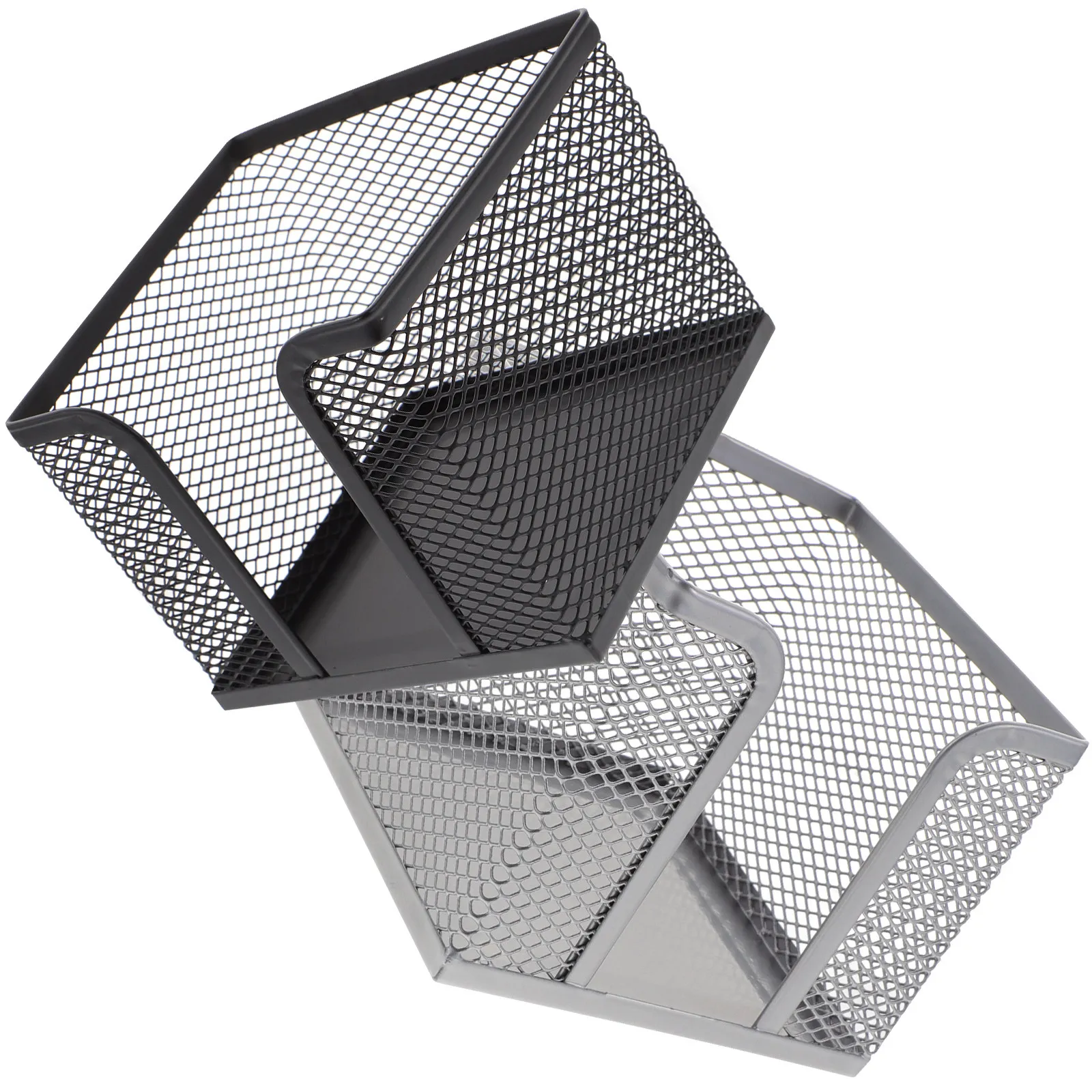 

Набор из 2-х подставок для блокнотов, настольный органайзер для офиса и учебных заведений, современный элегантный дизайн, диспенсер для блокнотов, коробка для хранения мелких принадлежностей