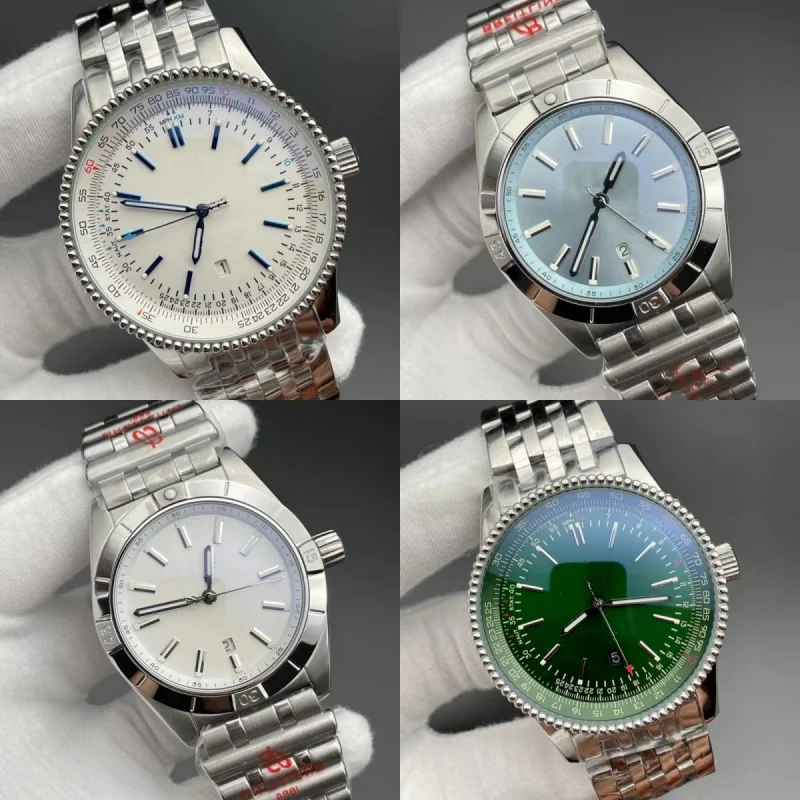 

46mm Men's Automatic Movement 904l Stainless Steel Luxury Watches Cases-b