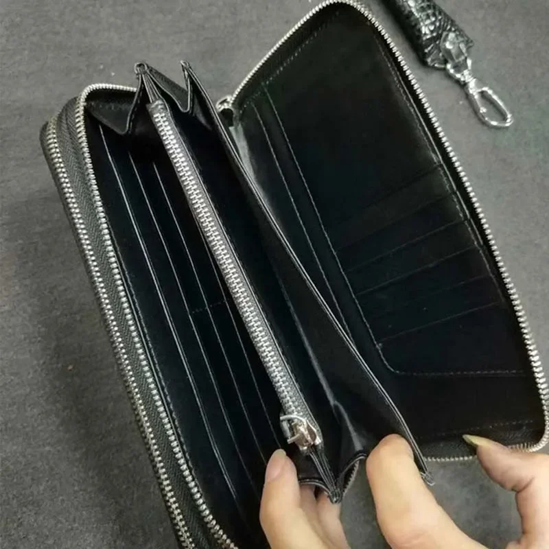 xinepiju new arrival men clutch bag crocodile leather men bag crocodile leather men bag