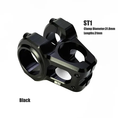 Imagen 1 del producto Vástago MTB ST1 31,8 MM 35MM adecuado para bicicletas de calle en todo terreno áreas montañosas vástago piezas de bicicleta de montaña