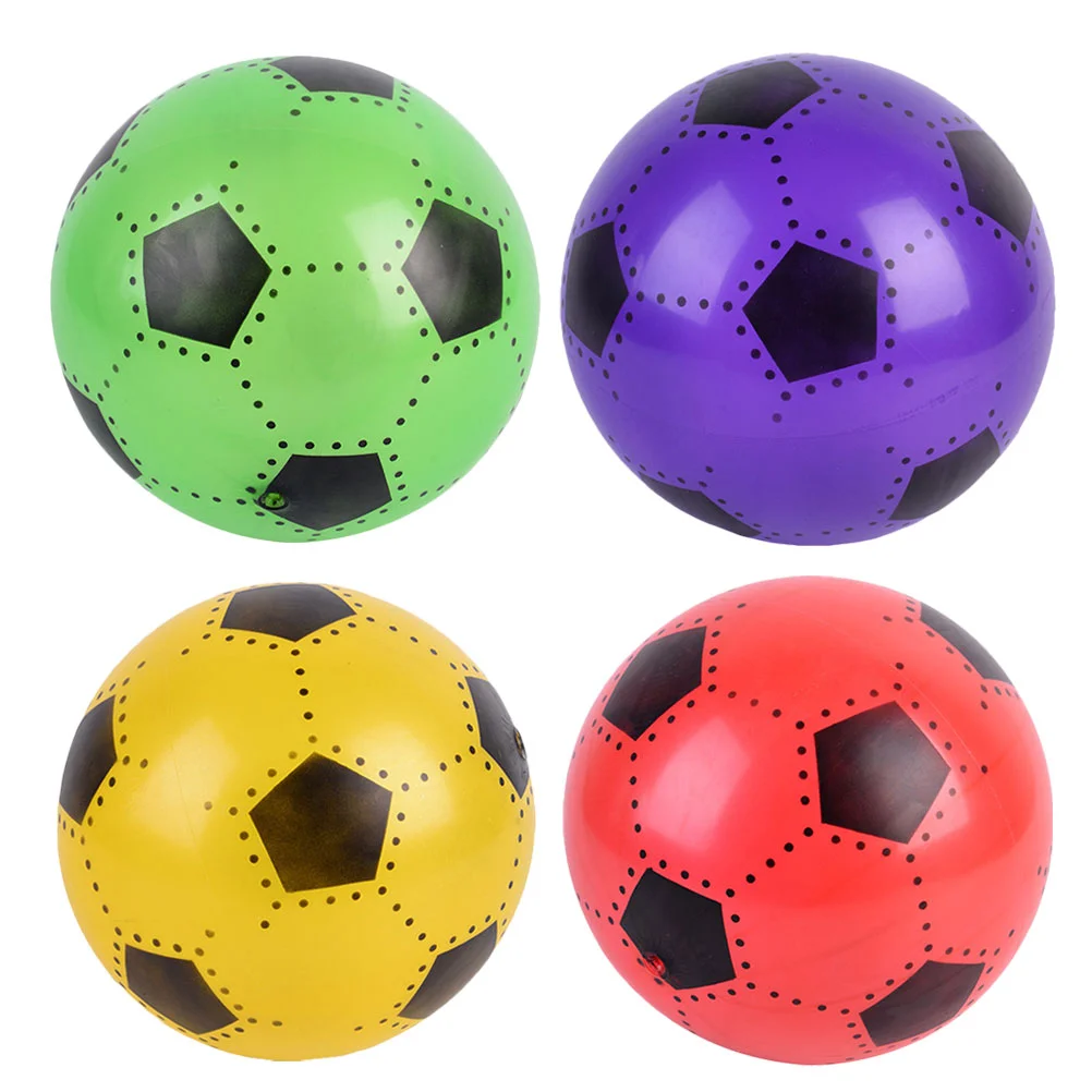 4 PCS Childrens Toys Children’s Mini Football Inflatable Kids The Large Indoor Sports