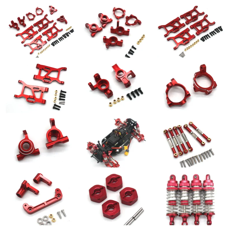 모델 자동차 ZD 레이싱 MT16 BX12 X12S 금속 부품 RC JIUSI PT14R MT14R 일반 조립 스윙 암 부품