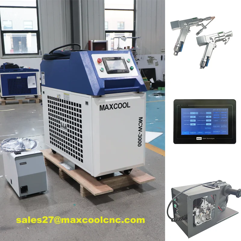 

Laser Welding Machine Fiber Portable Manual Fiber Laser Manual Welder 3 in 1 Laser Welding Machine Fiber Laser Rust Removal