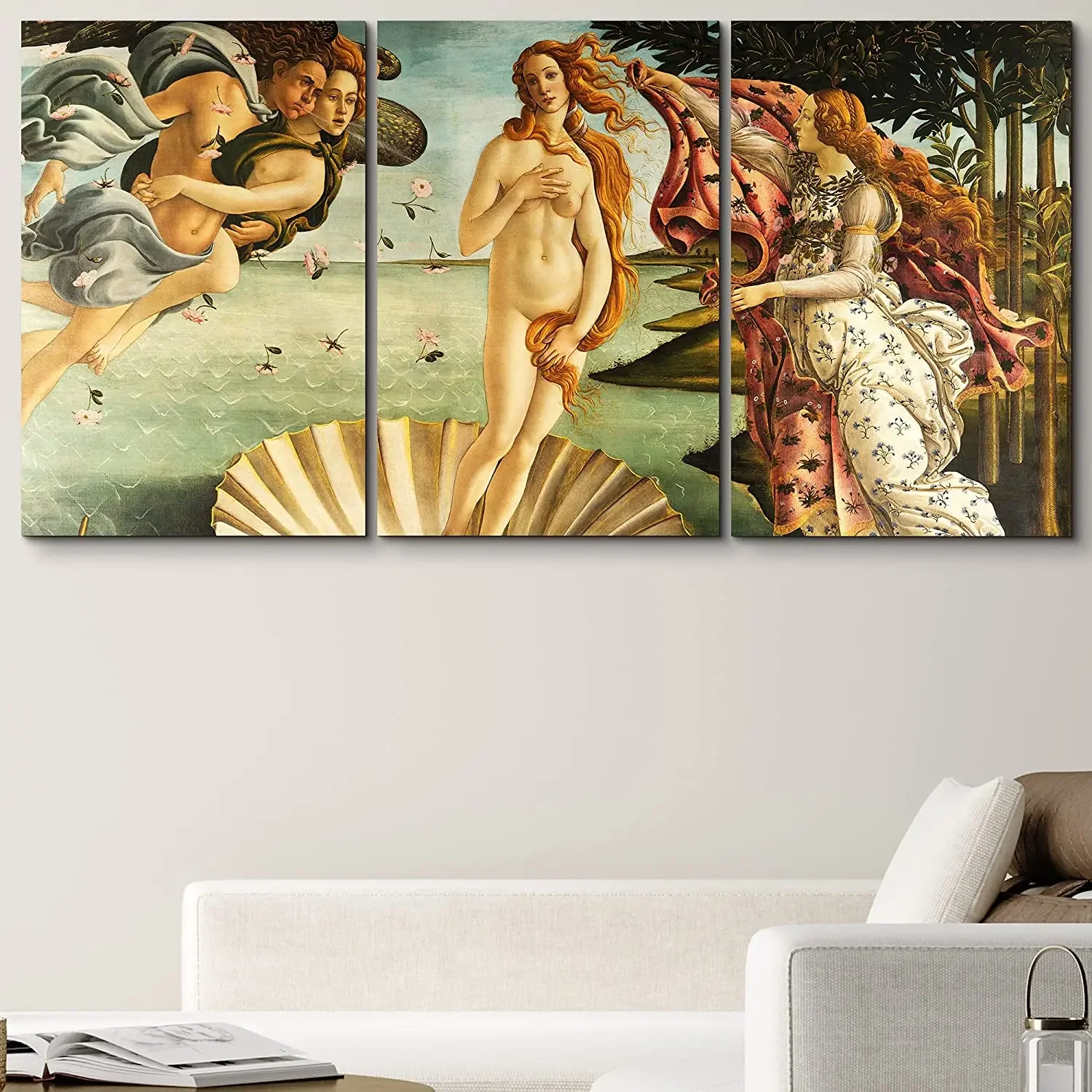 World Famous Painting Reproduction On Canvas By Ho Me Lili Wall Art The Birth Of Venus Modern Home Decor