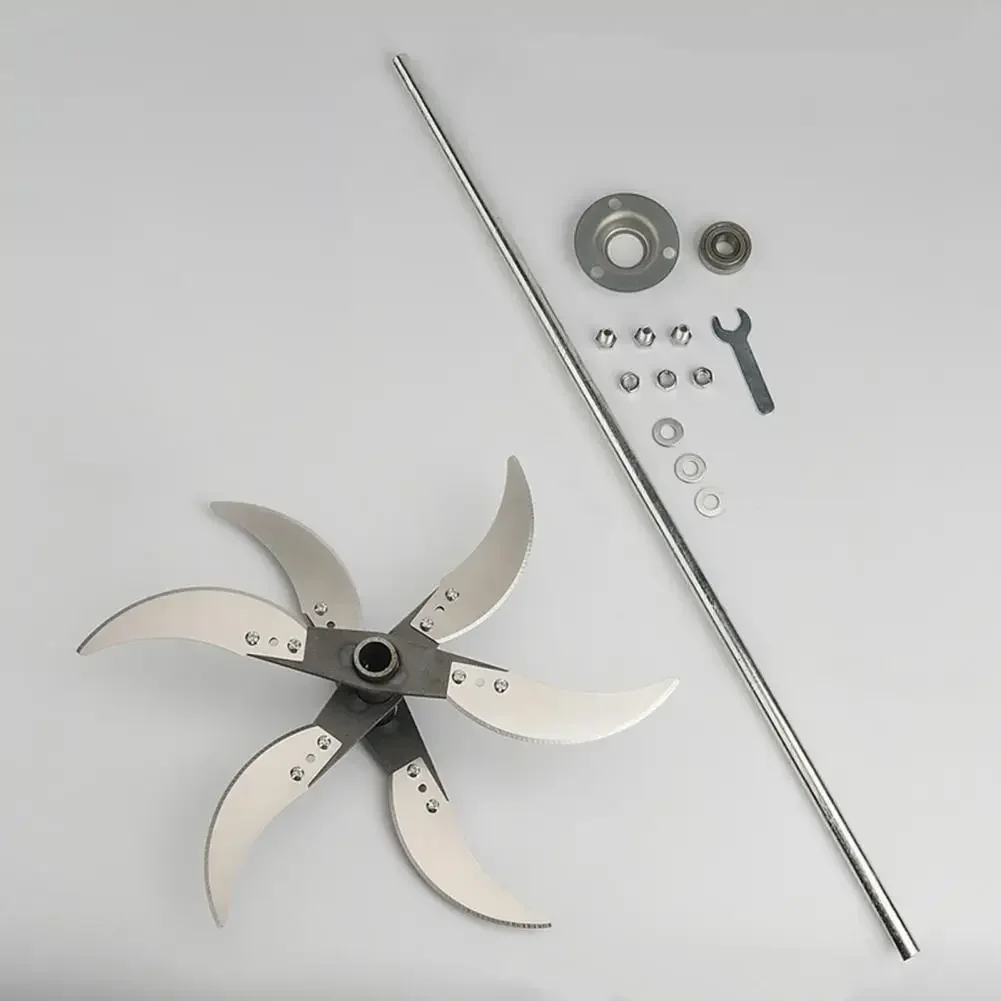 22,5-23,5cm Haushalts- und Landwirtschafts-Grashäcksler-Klinge mit Verstellbarem Durchmesser für Viehfutter und Gemüse Scharfe Edelstahlklinge – Detail 14