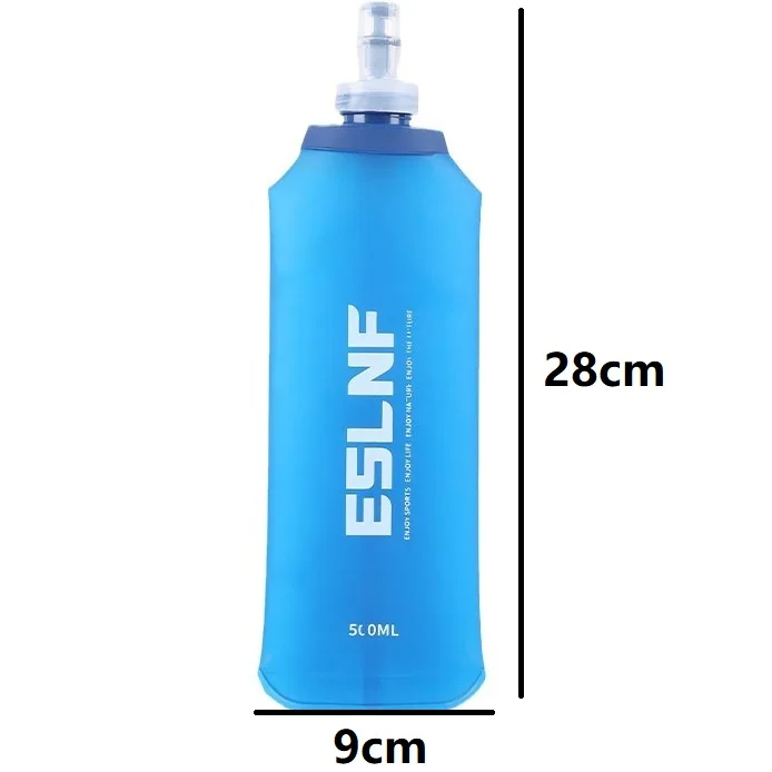 New Flask 500ml Running Soft Water Bottle Running Soft Flask Gourde Silicone Water Bottle Running Bottle YDSH02 - view 6