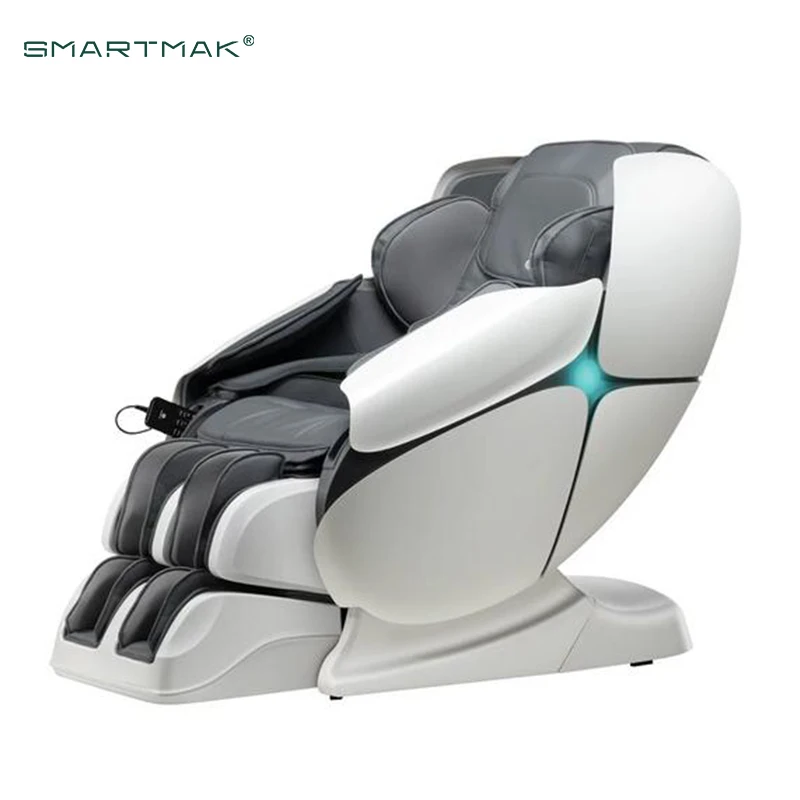 Smartmak 4D 4D كرسي تدليك كهربائي متعدد الوظائف لكامل الجسم بدون جاذبية Dule Core مستلق للتدفئة