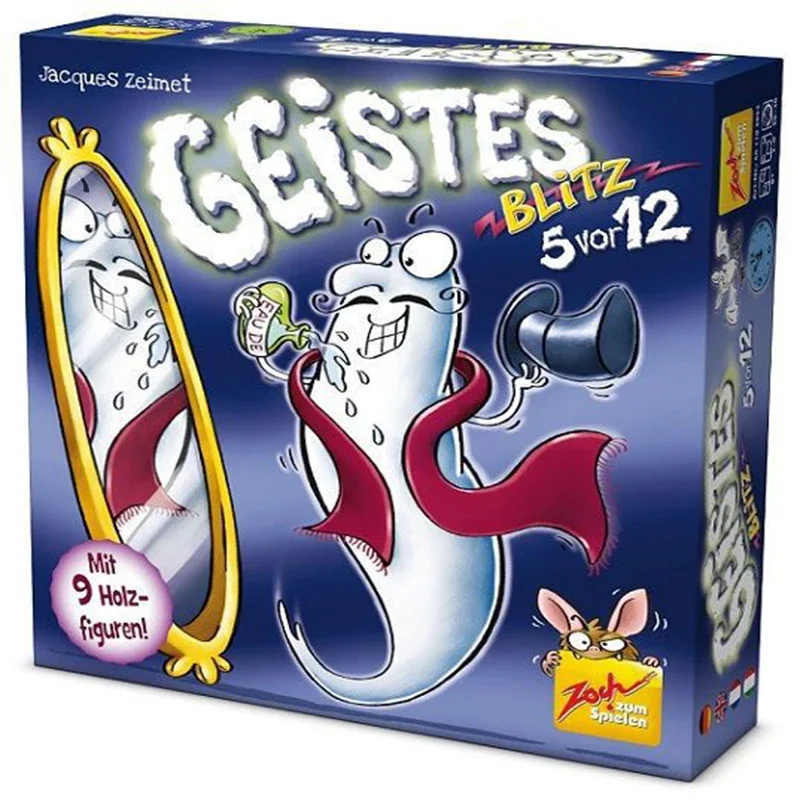 Geistes Blitz 1 Board Game 2-8 Players Family/Party Best Gift for Children English Instructions Cards Game Reaction Game