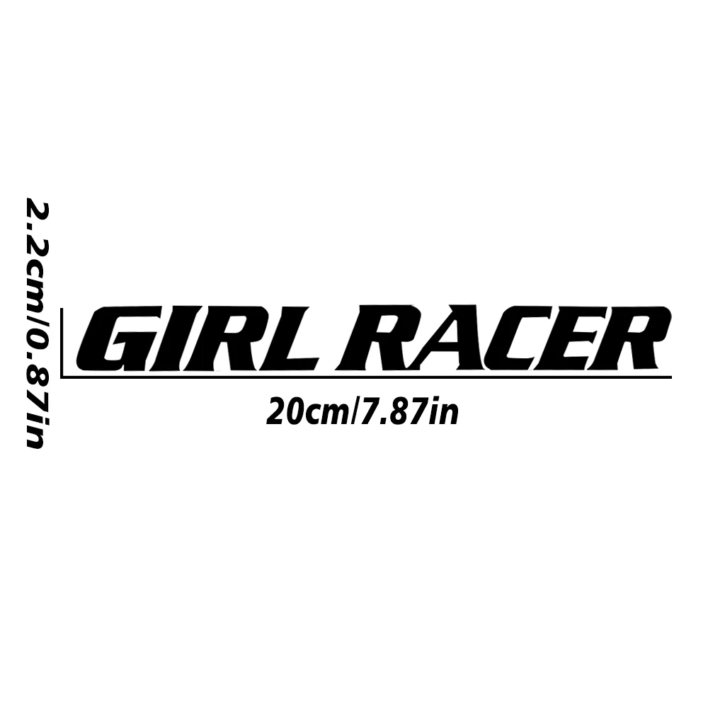 1 قطعة فتاة المتسابق دراجة نارية ملصقات نافذة السيارة الوفير الديكور دراجة نارية الجبهة القلنسوة خزان الوقود الجانب Fairings خوذة شارات الفينيل