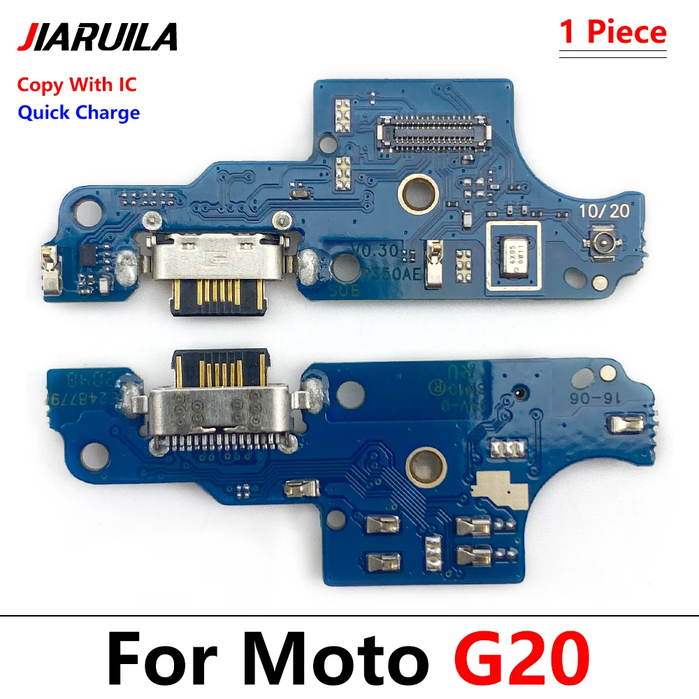 30Pcs, USB Charging Port Mic Dock Connector Board Flex Cable For Moto G10 G20 G30 G100 G200 G50 G60 G60s G31 G51 G41 G71 5G G82