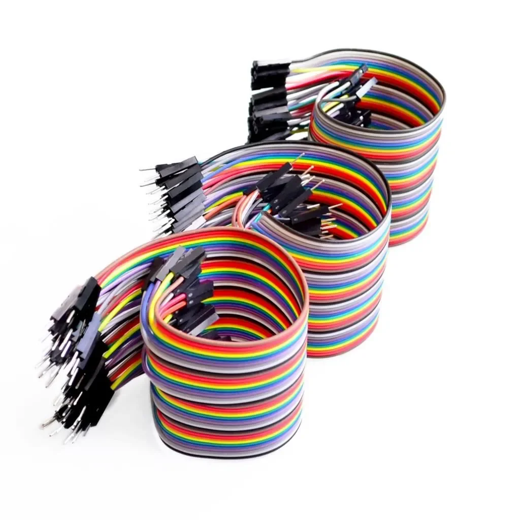 Dupont line 120pcs 20cm male to male + male to female and female to female jumper wire Dupont cable for arduino DIY KIT