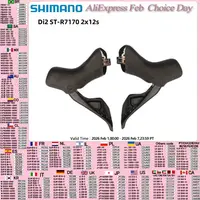 Palanca de cambios SHIMANO 105 Di2 R7170 105 ST-R7170 2x12s palanca de freno de disco hidráulico para bicicletas de carretera piezas originales de ciclismo