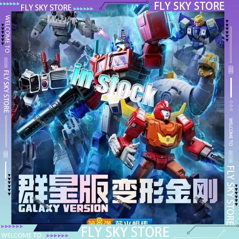 

В наличии Blokees Transformers Soundwave Optimus Oscillation Wave 8-е издание Blind Box в сборе Фигурка Коллекционная игрушка