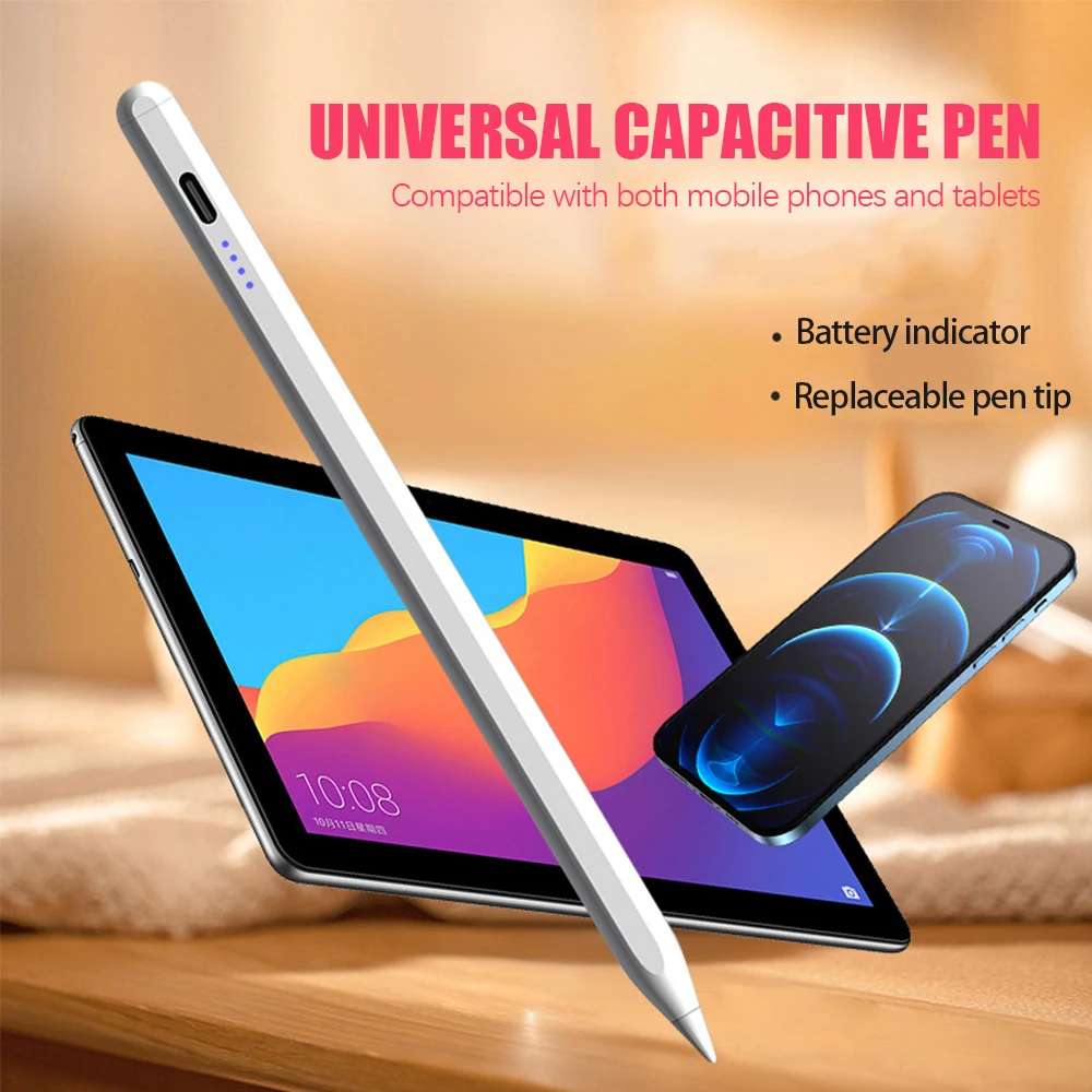 Universal Stylus Pen Capacitive Touchscreen Pen Apple Pencil For Apple iPad Android Phone Huawei Xiaomi Samsung Tablet Pen