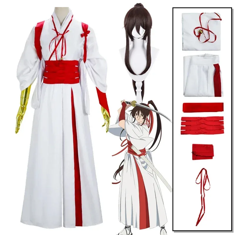 Anime Jigoku Raku Cosplay Yamada Asaemon Sagiri Cosplay disfraz Yamada Asaemon uniforme Kimono Sagi peluca Halloween Cos mujeres hombres