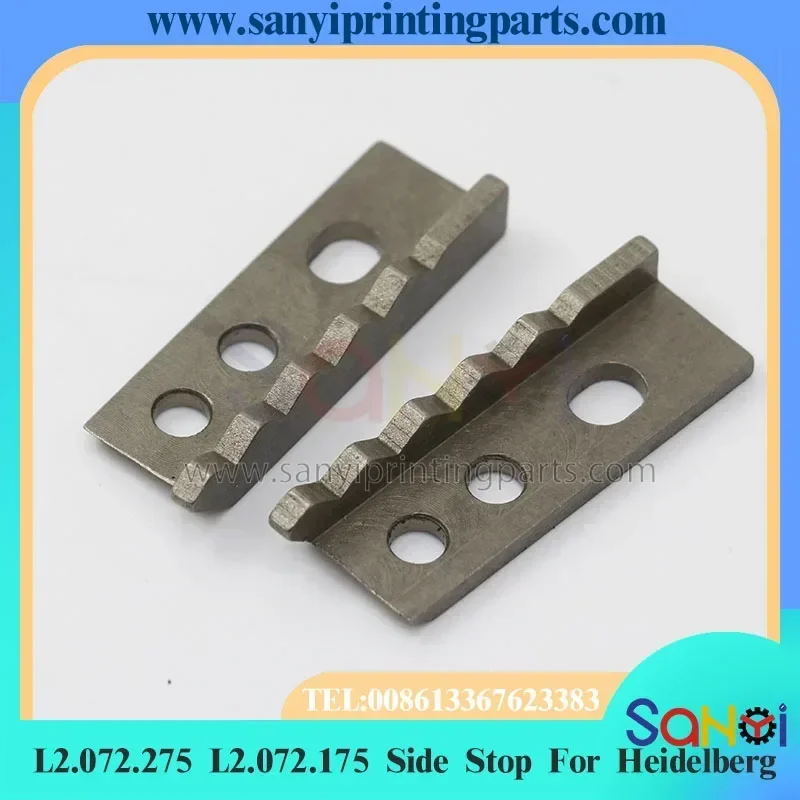 

Бесплатная доставка, 1 пара, лучшее качество, L2.072.275 L2.072.175, боковой стопор для деталей машины Heidelberg CD74 XL75