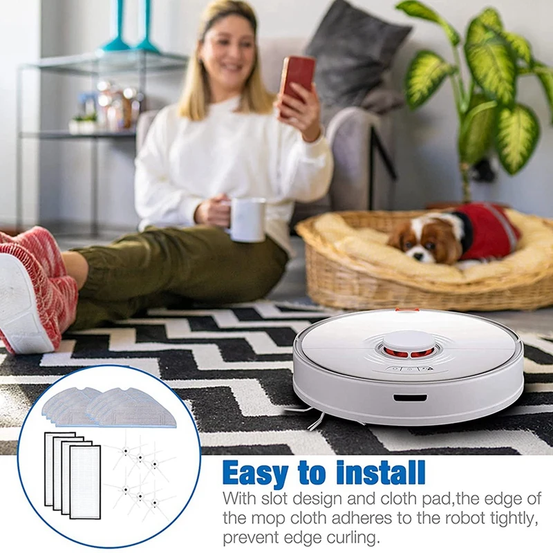 อะไหล่สําหรับ Xiaomi Roborock S7 T7 T7S T7plus T7splus, อุปกรณ์เสริม 13 ชิ้นสําหรับเครื่องดูดฝุ่นหุ่นยนต์ Xiaomi