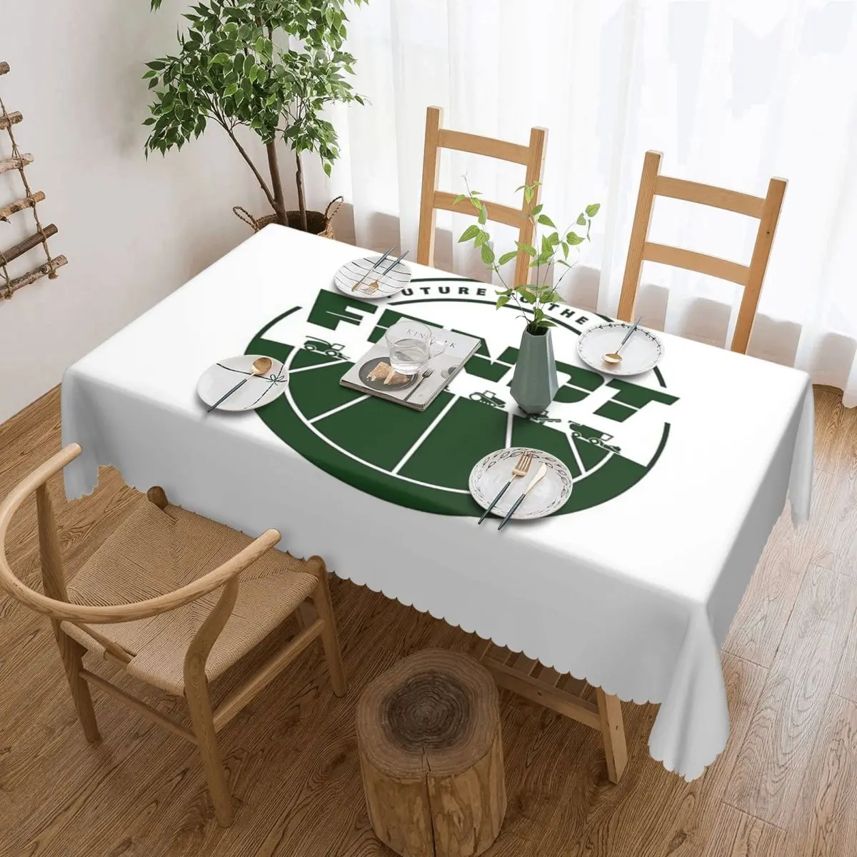 Future To Field Fendt Tablecloth Restaurant Kitchen Rectangular Tablecloth Festival Party Tablecloth Outdoor Dining Table Cover