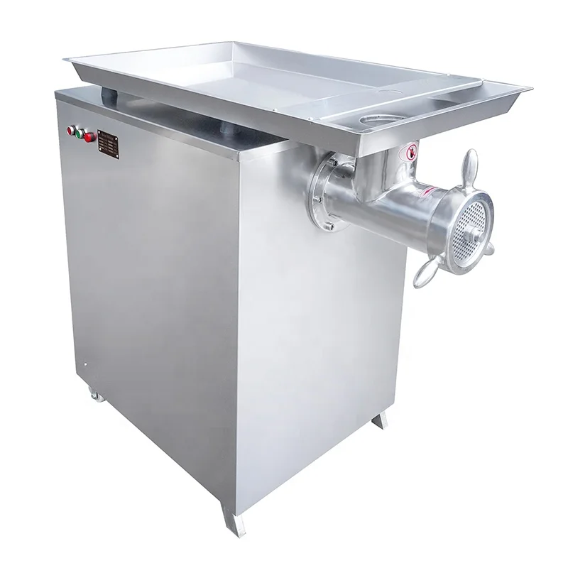 

Electric Industrial Stainless Steel Meat Grinder High Capacity Automatic Meat Grinder Frozen Meat Processing
