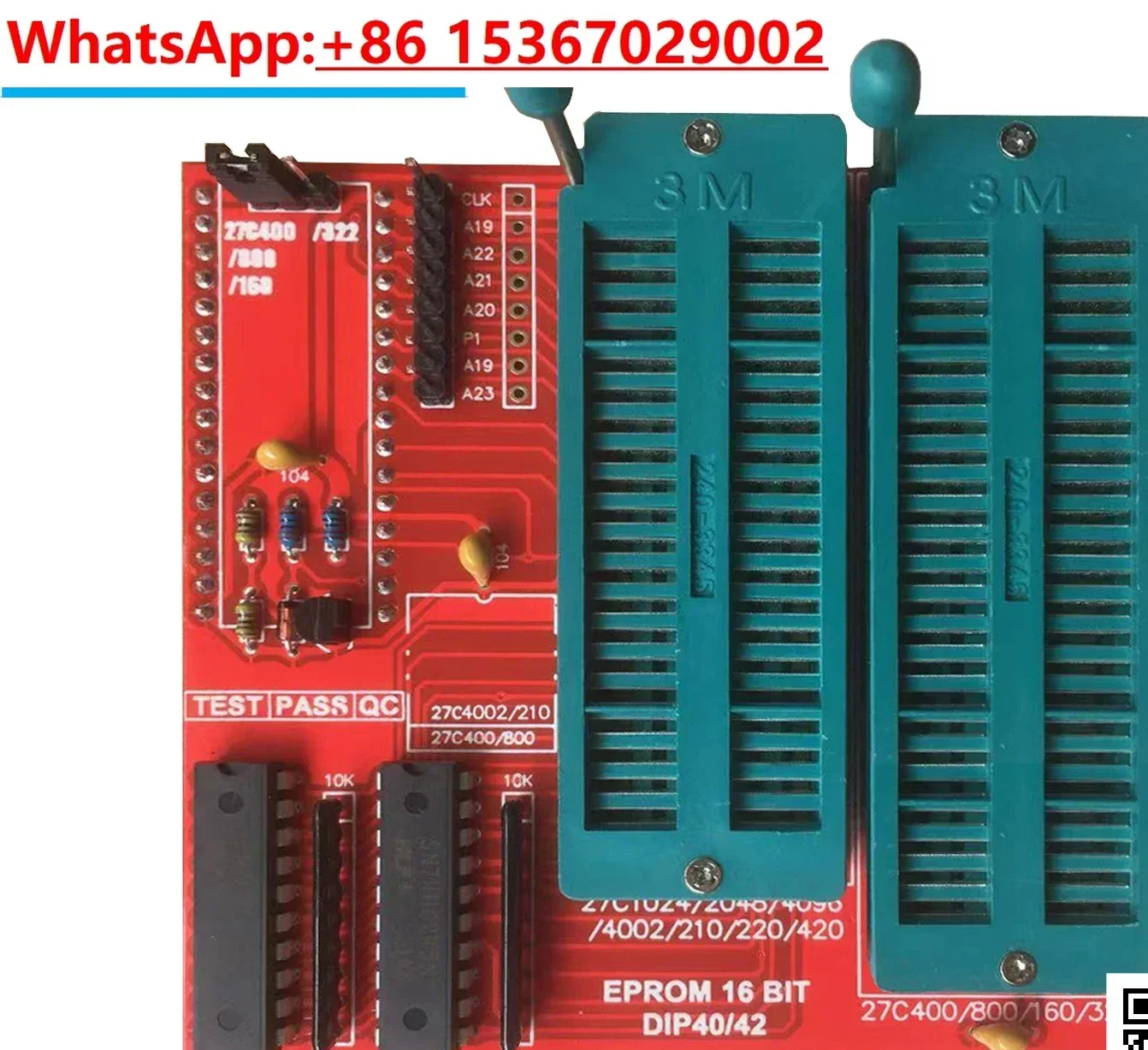 

EPROM 16BIT Adapters 27C400/800/160, 27C322, 27C1024/2048/4096