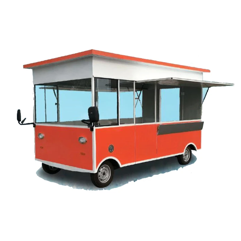 

Electric Food Cart Popular Lowest Pri Ice Cream Tricycle Food Cart Ice Cream Truck With Sunshade