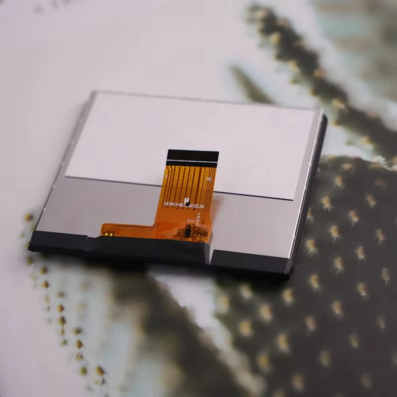 Fotografia 5: Para Console de Jogos R35S R36S de 3,5 polegadas, Tela LCD HL-PGDM035HD-C-V2 com Placa de Cobertura, Peça de Substituição