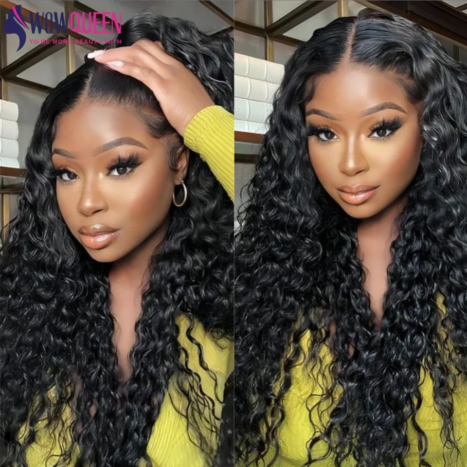 28 30 32 Inch Deep Wave Human Hair Bundles Raw Hair Bundles 100% Human Hair Deep Curly Hair Weave Extensions 3 4 Bundles Deal