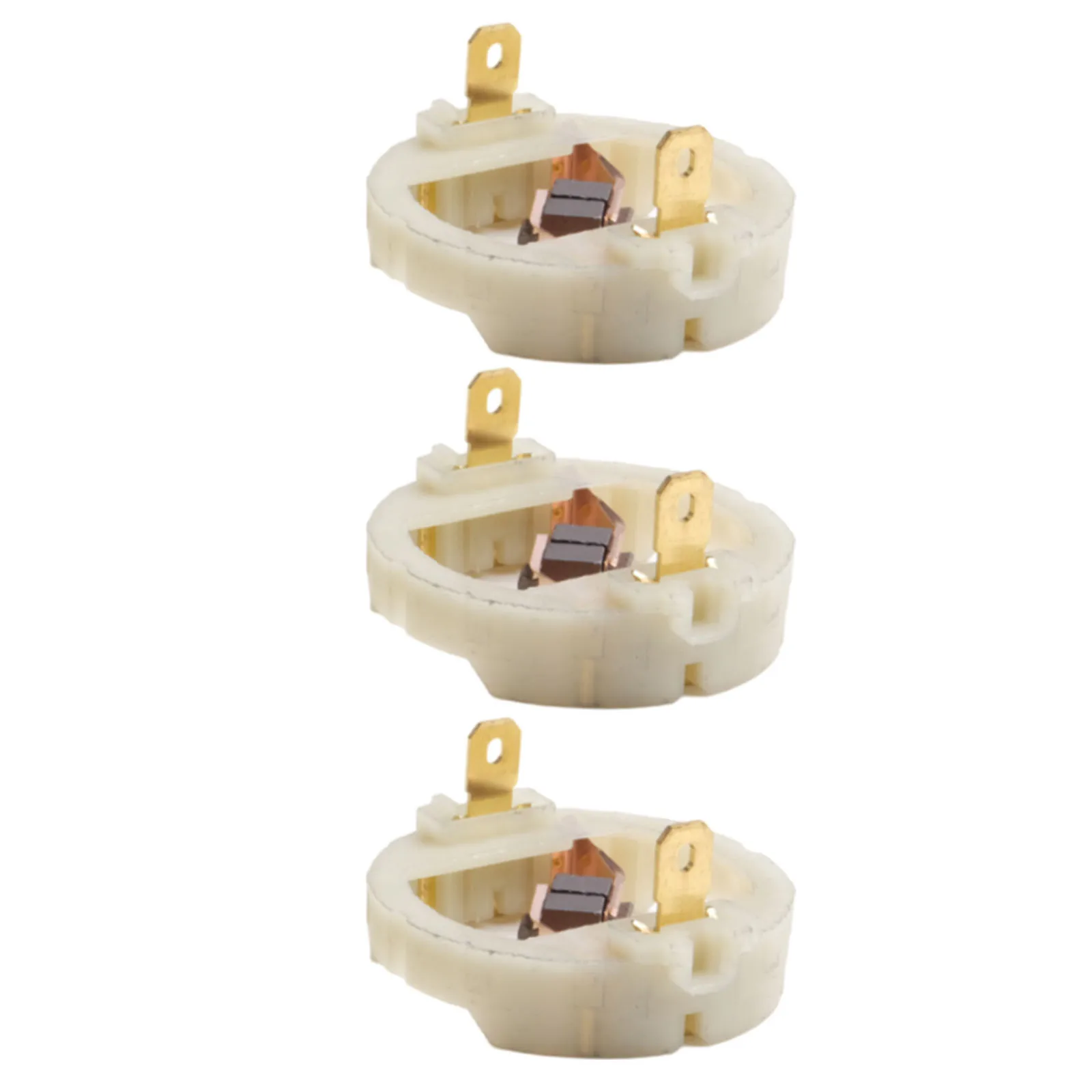 

Three Pack Carbon Brush Holders Designed for ROTOR Motors Used in For Cordless Drills (Models 895 875 and 887)