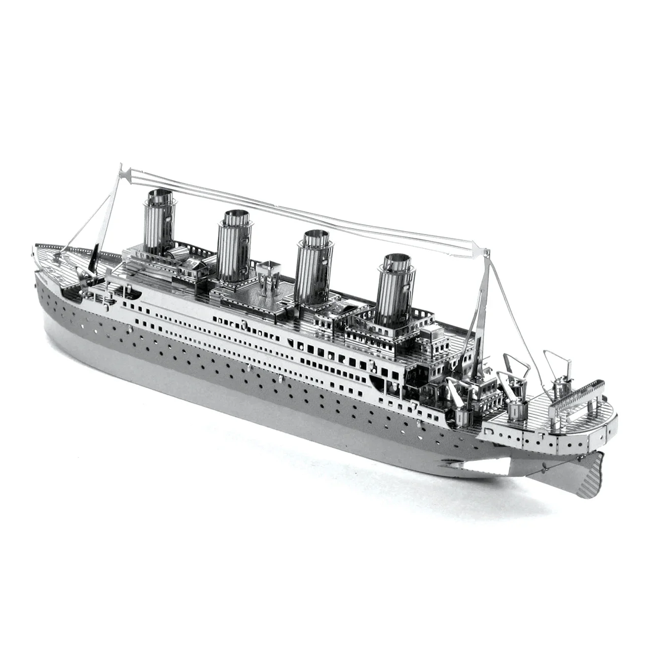 Titanic 3D Metal Puzzle model kits DIY Laser Cut Puzzles Jigsaw Toy For Children