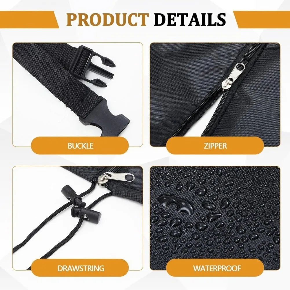 For boldworks-Compatible Folding Chair Rack Cover - Waterproof Dustproof Windproof Cover for Outdoor Chair Cart Storage