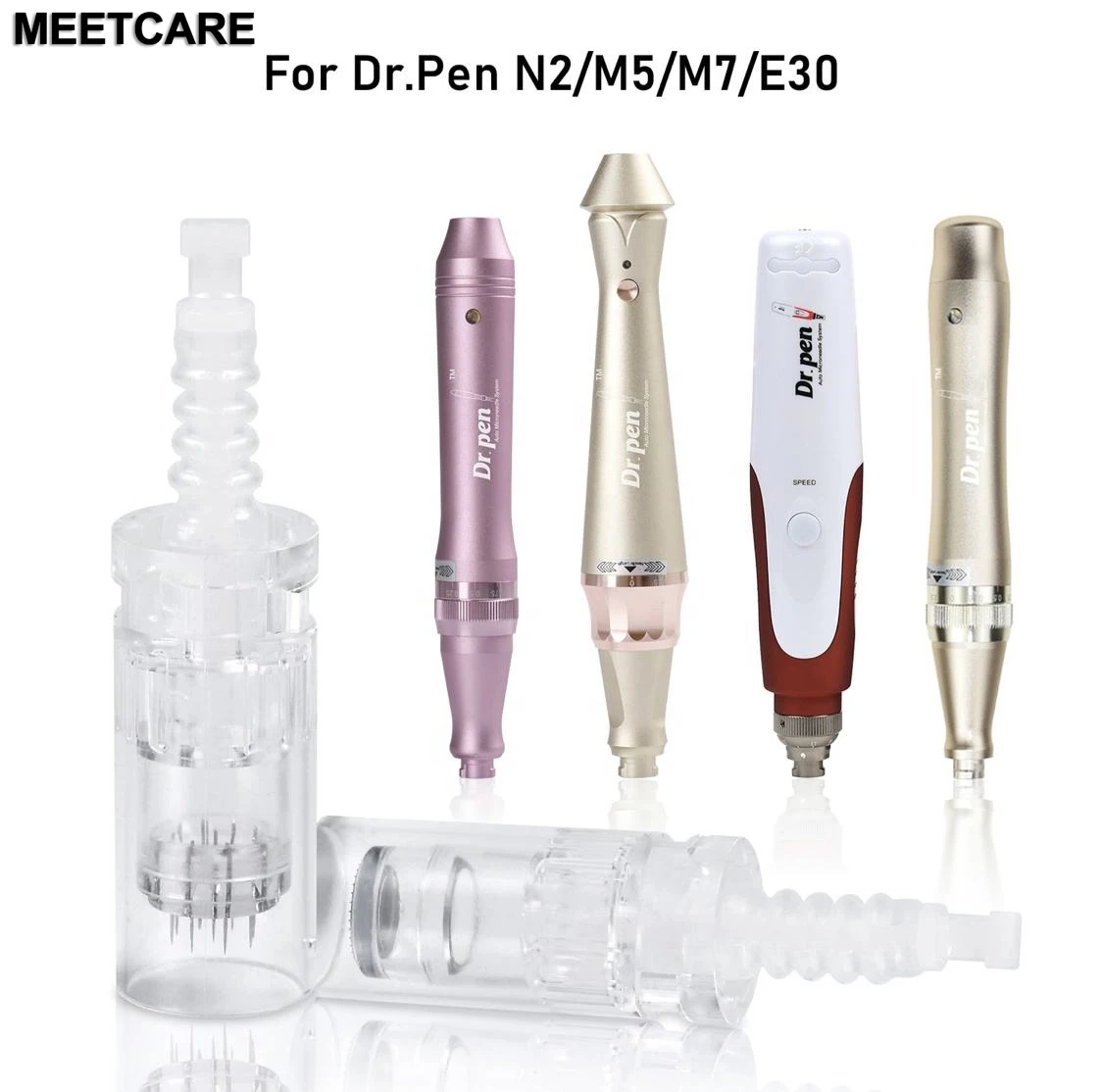20/50/100 Stück Bajonett-Nadeln als Ersatzspitzen für Derma Pen MYM M5 M7 N2 9/12/24/36/42 Pin & 3D/5D Mikronadel-Hautpflegegerät – Detail 1