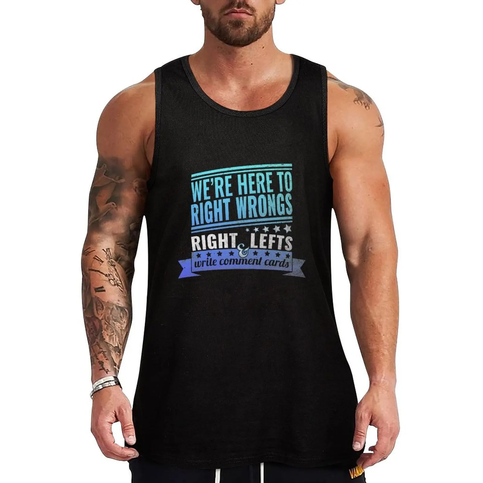 

Critter: Write Comment Cards (teal/blue) Tank Top Sleeveless men bodybuilding man singlet for men Short sleeve