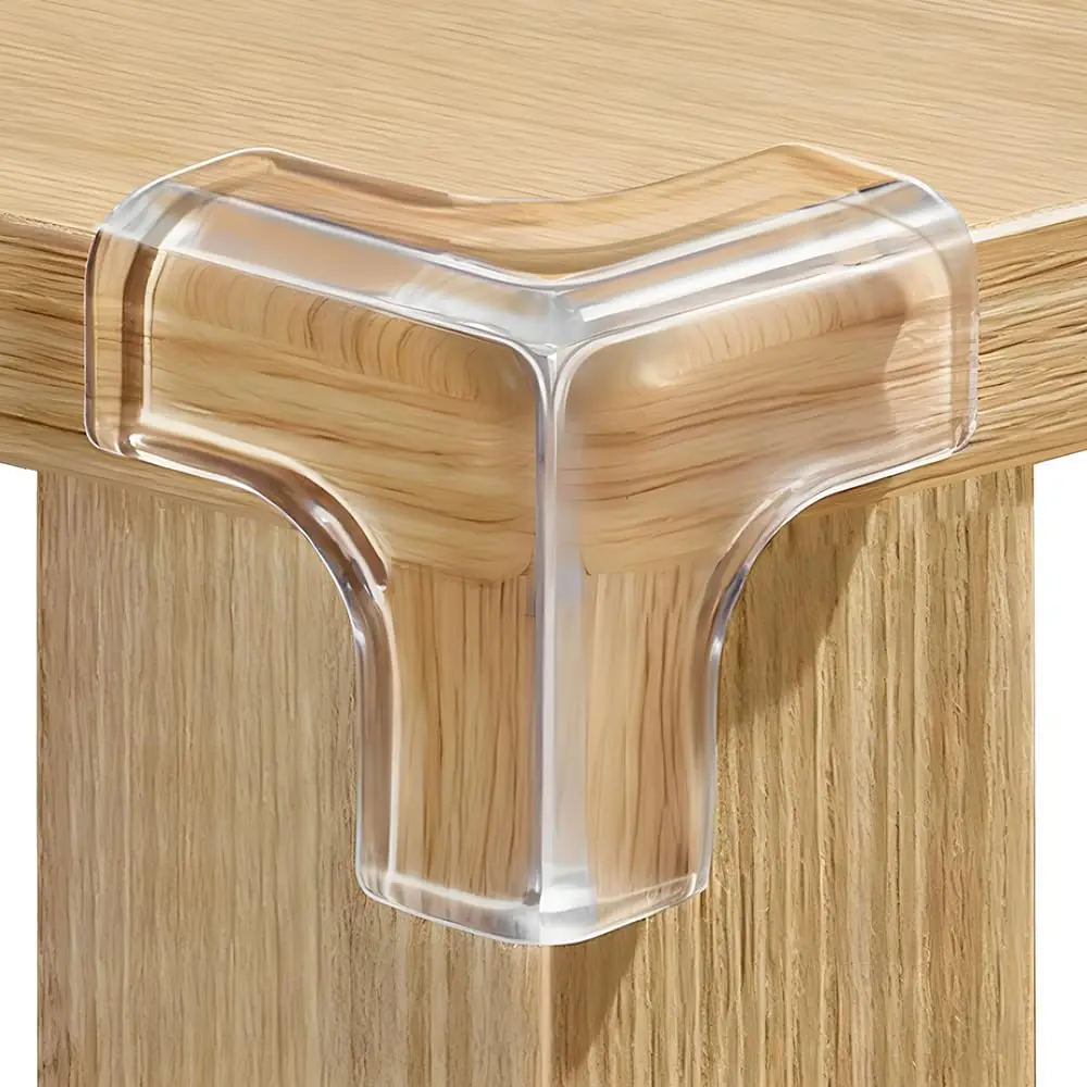 12 Pcs Corner Protectors, Clear Table Corner Guards Protectors Baby Proof Furniture Corners & Edges Safety Bumpers Covers