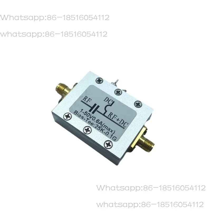 RF Isolators, Biases, Coaxial Feed Bias Tee 25K-100MHz Low Insertion Loss HF AM