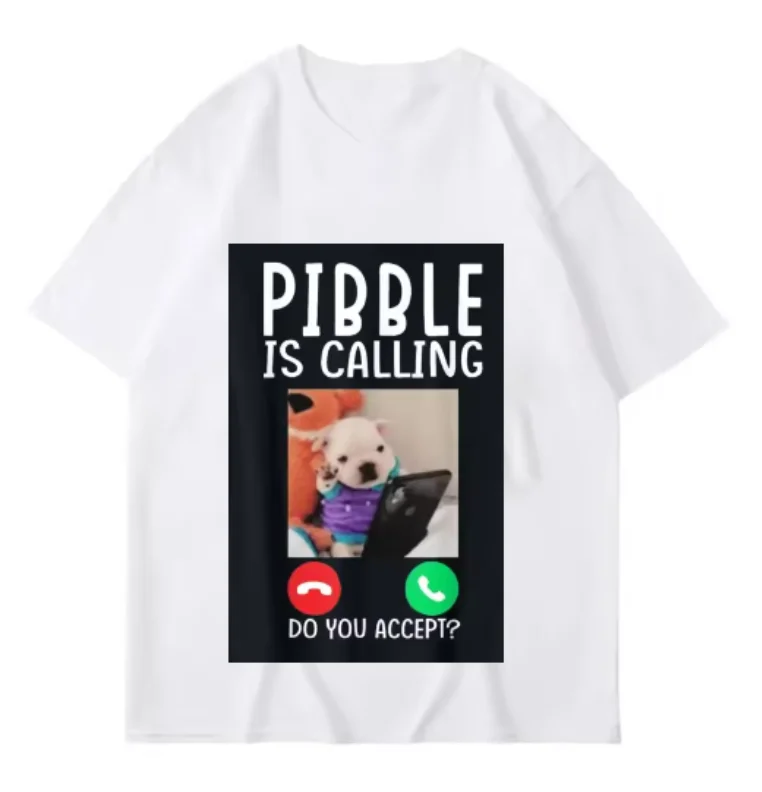 Pibble Está Llamando Meme Divertido Para Fans De Meme Camiseta Para Amantes De Los Perros Para Hombres Y Mujeres Camisetas